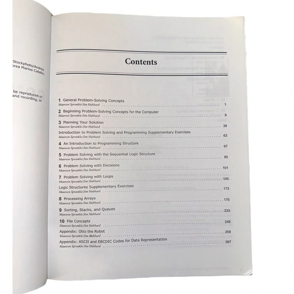 Pearson Custom Computer Science (Algorithm Design and C Programming) - Picture 3 of 4